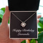 Happy Birthday Lawanda v2 - Love Knot Necklace