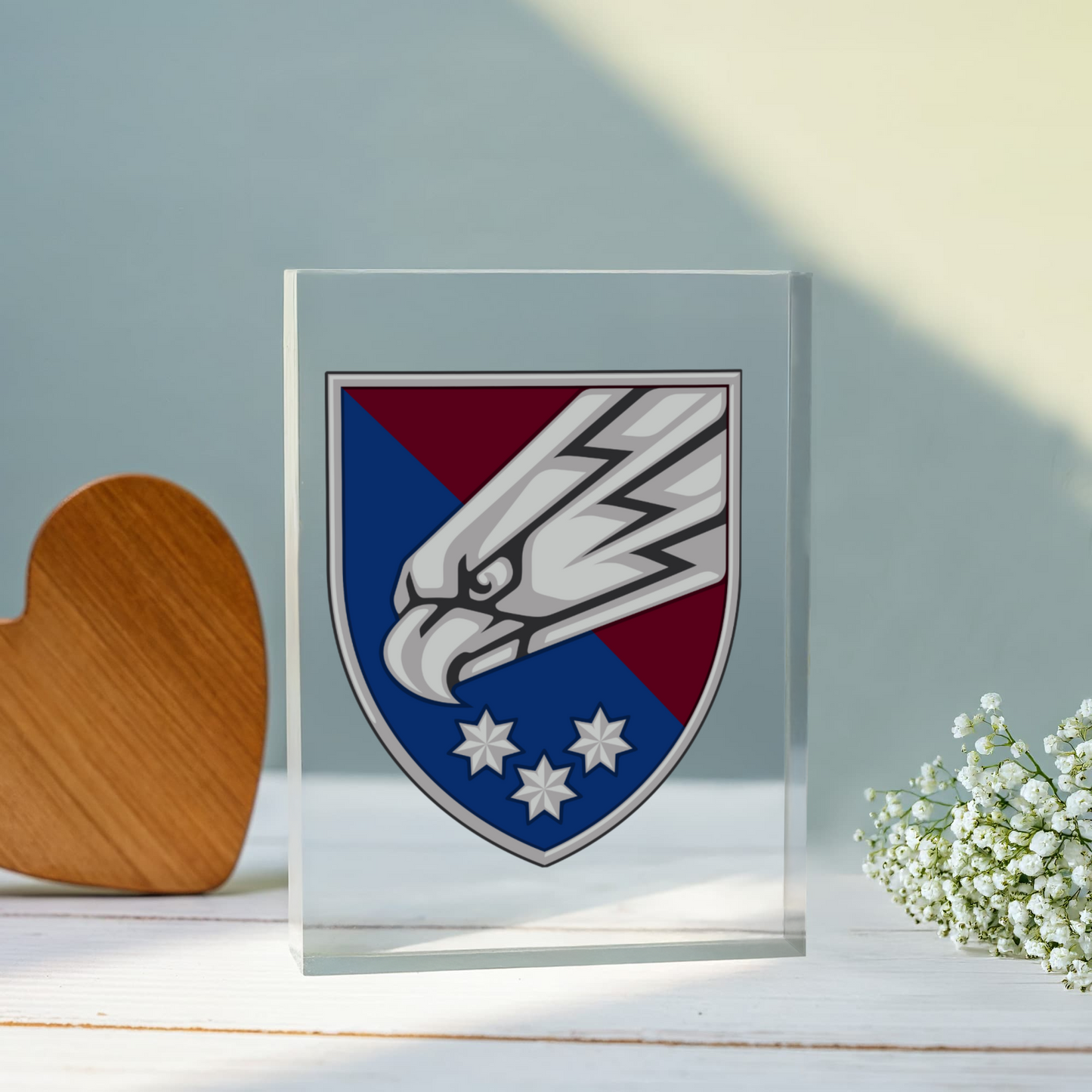 25th Airborne Brigade (Ukraine) - 4.5" x 6" Acrylic Block