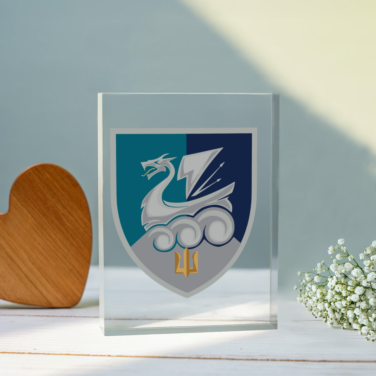 36th Marine Brigade (Ukraine) - 4.5" x 6" Acrylic Block