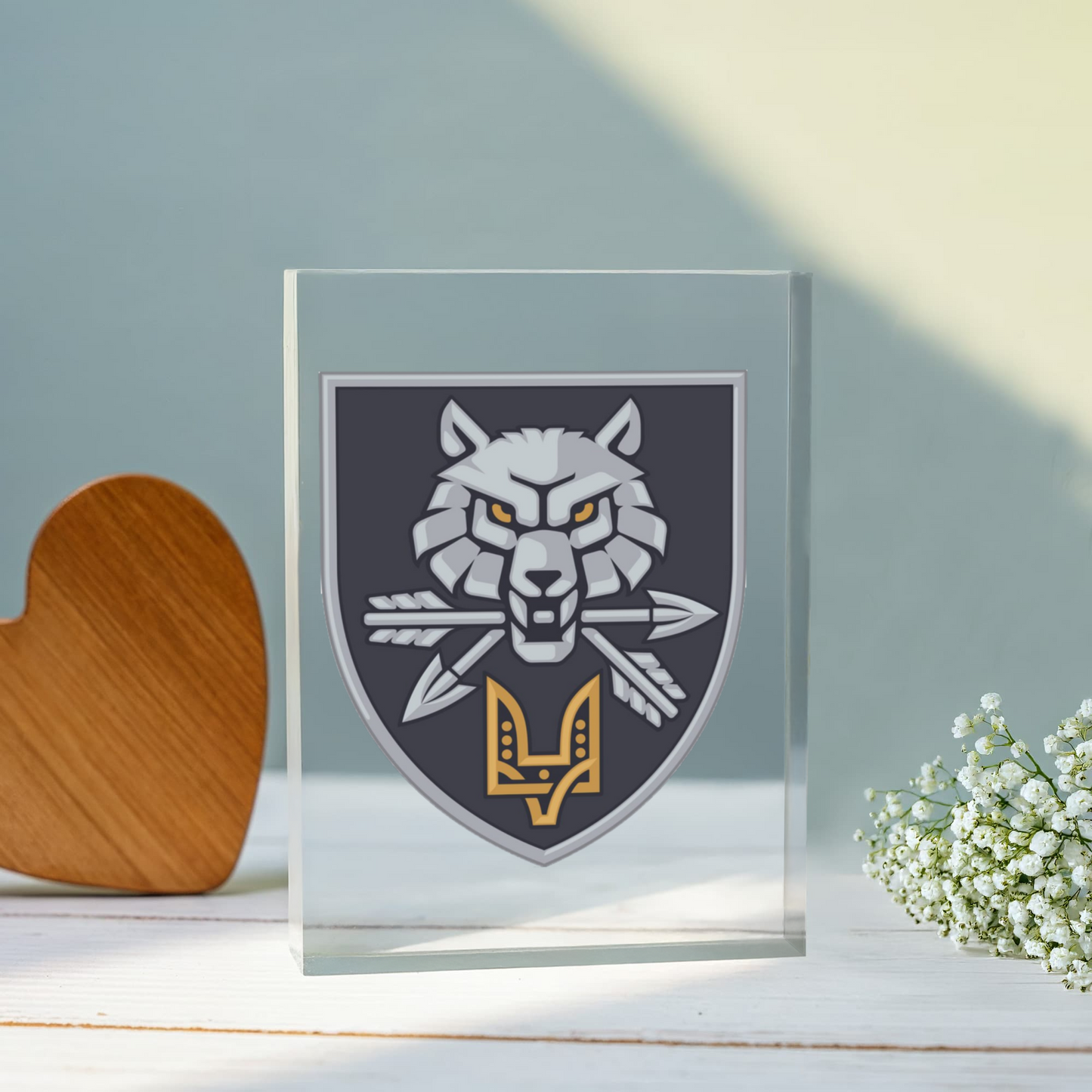 Special Operations Forces Command (Ukraine) - 4.5" x 6" Acrylic Block