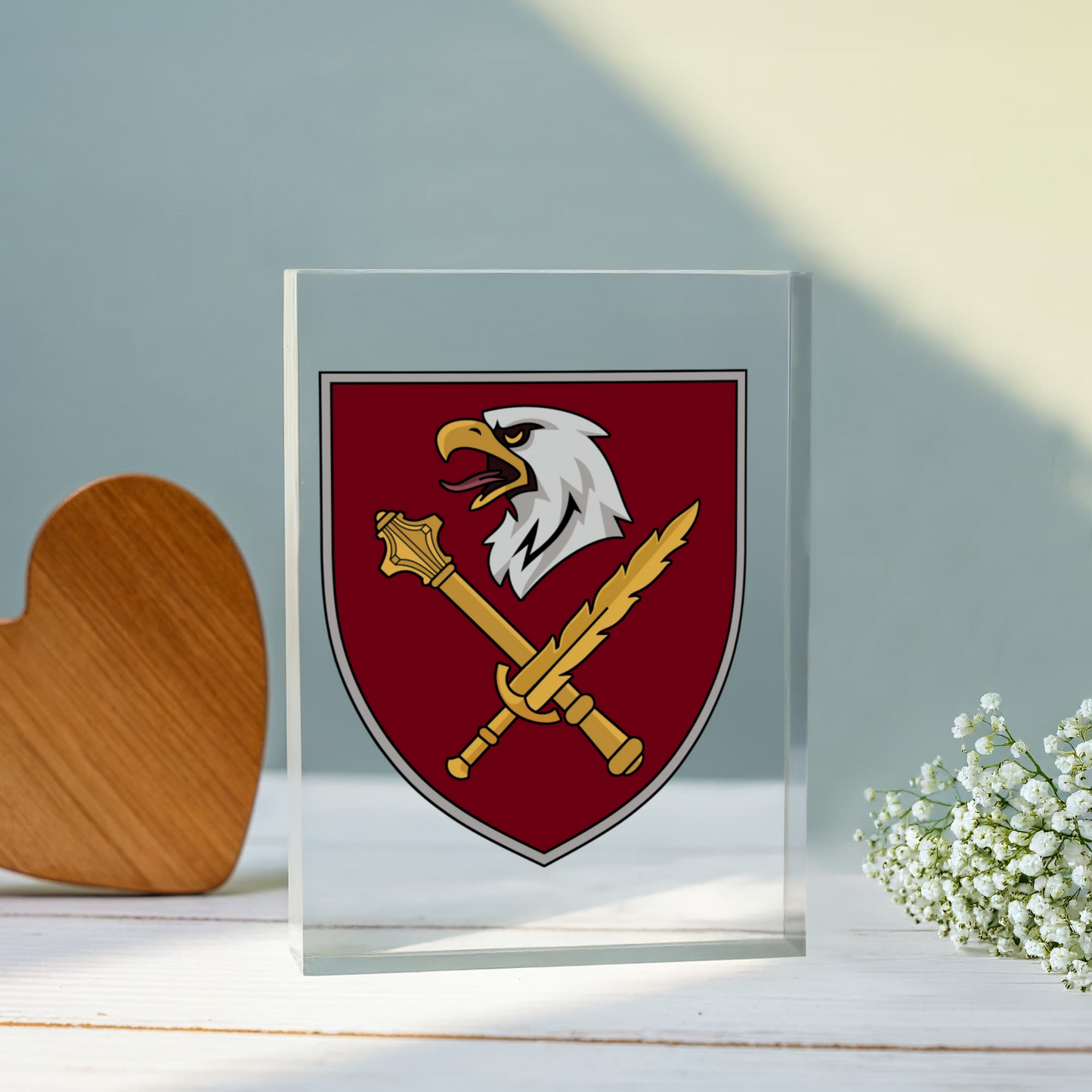 8th Air Assault Corps (Ukraine) - 4.5" x 6" Acrylic Block