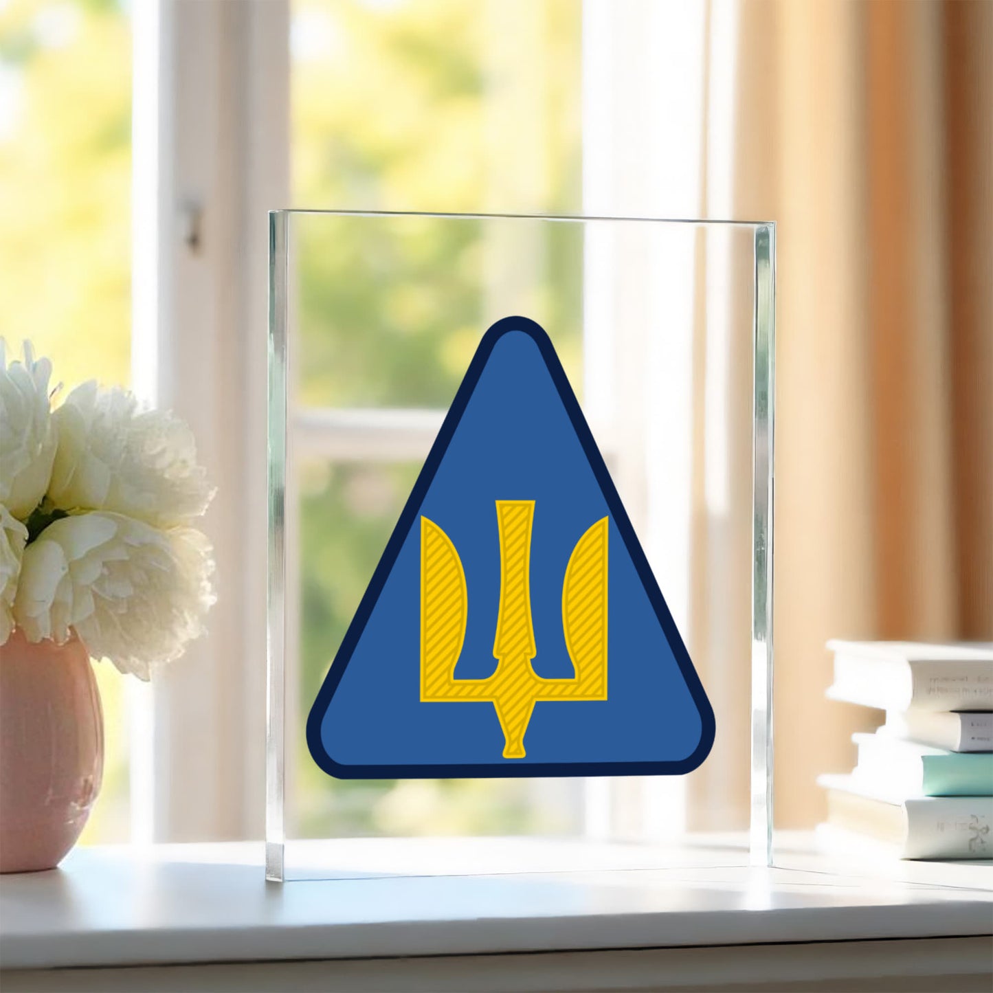 Air Force (Ukraine) - 4.5" x 6" Acrylic Block