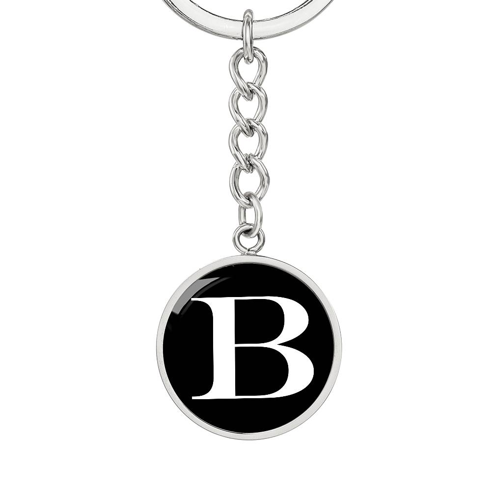 Initial B v3a - Luxury Keychain