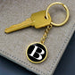 Initial B v3a - Luxury Keychain