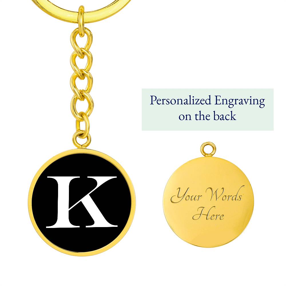 Initial K v3a - Luxury Keychain