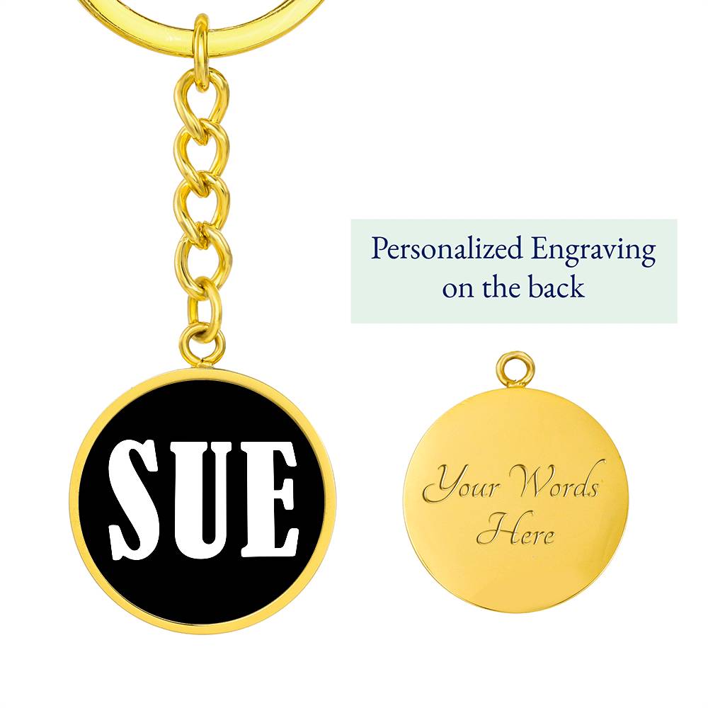 Sue v01w - Luxury Keychain
