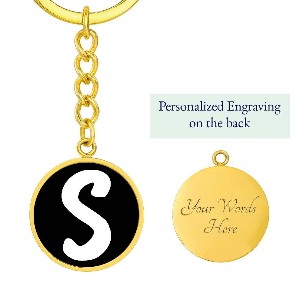 Initial S v3b - Luxury Keychain