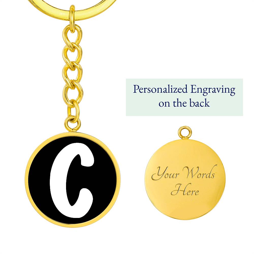 Initial C v3b - Luxury Keychain