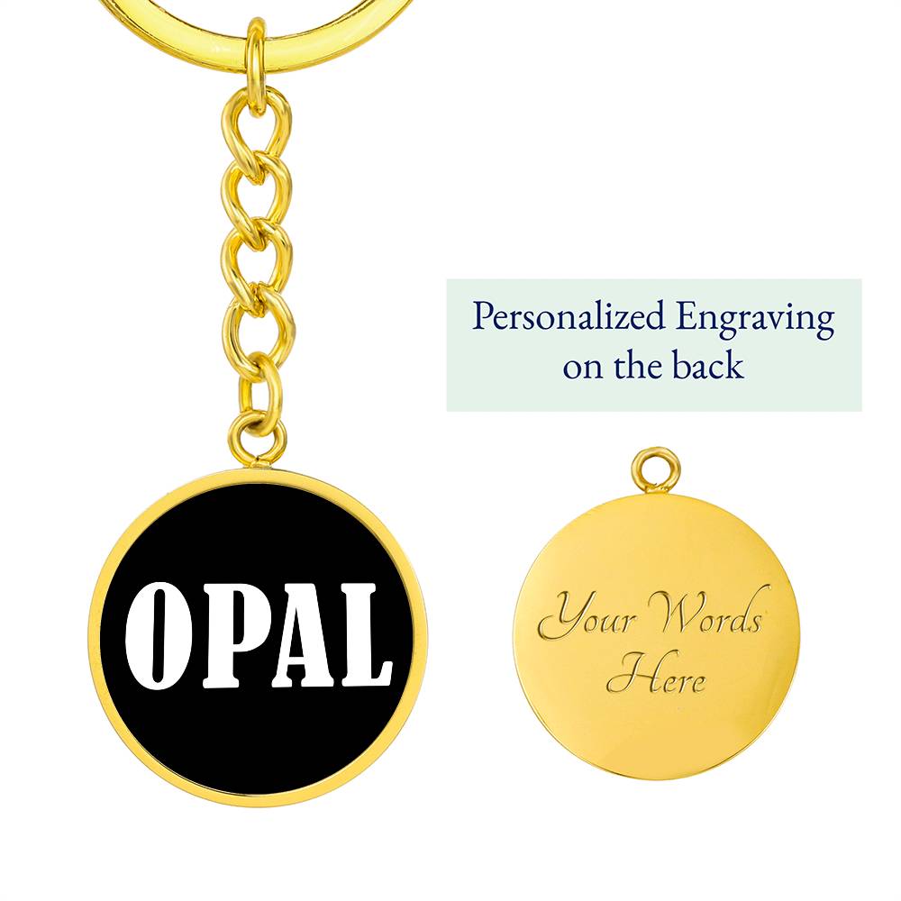Opal v03 - Luxury Keychain