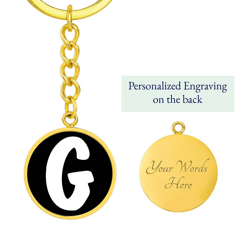 Initial G v3b - Luxury Keychain
