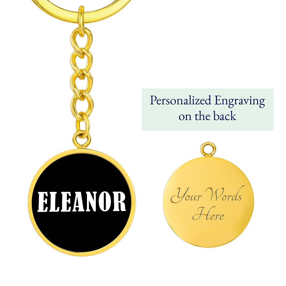 Eleanor v01w - Luxury Keychain