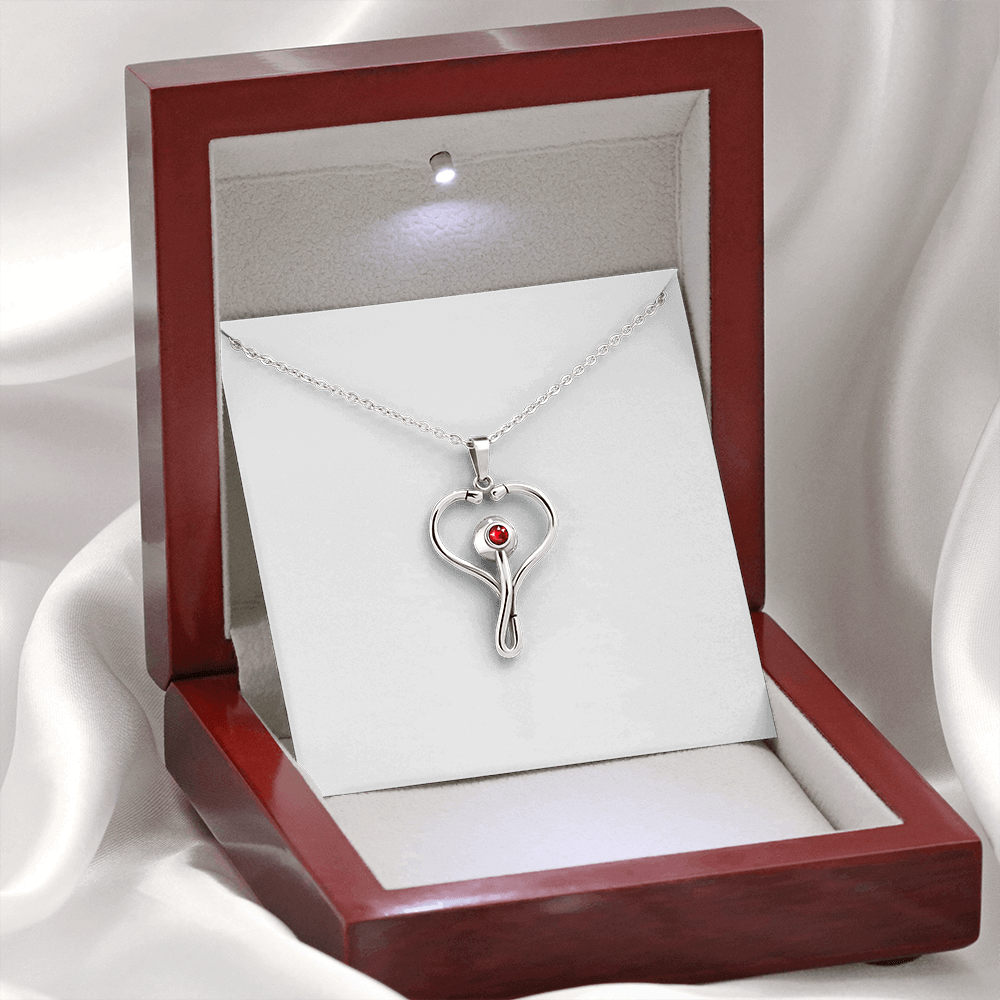 Heart Scope Necklace