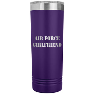Air Force Girlfriend - 22oz Insulated Skinny Tumbler
