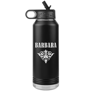 Barbara v01 - 32oz Insulated Water Bottle