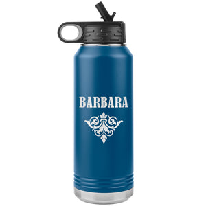 Barbara v01 - 32oz Insulated Water Bottle
