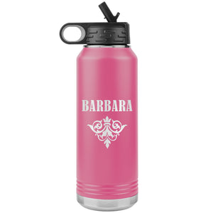 Barbara v01 - 32oz Insulated Water Bottle