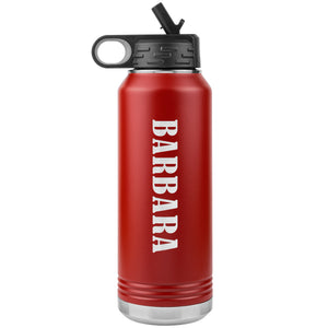Barbara v02 - 32oz Insulated Water Bottle