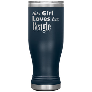 Beagle - 20oz BOHO Insulated Tumbler