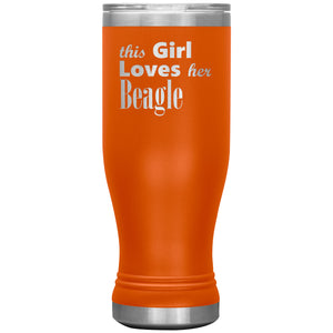Beagle - 20oz BOHO Insulated Tumbler