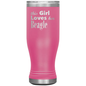 Beagle - 20oz BOHO Insulated Tumbler