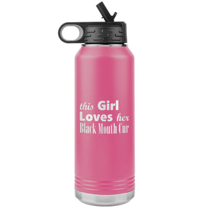 Black Mouth Cur - 32oz Insulated Water Bottle