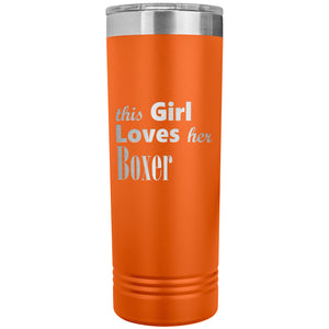 Boxer - 22oz Insulated Skinny Tumbler