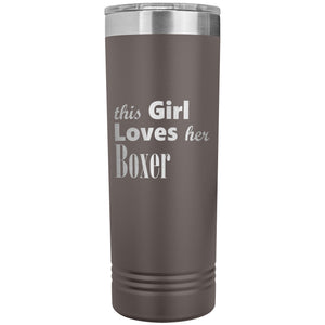 Boxer - 22oz Insulated Skinny Tumbler