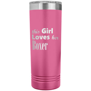 Boxer - 22oz Insulated Skinny Tumbler