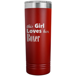 Boxer - 22oz Insulated Skinny Tumbler