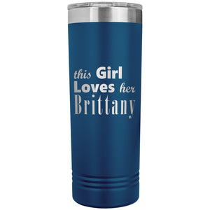 Brittany - 22oz Insulated Skinny Tumbler
