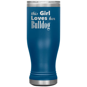 Bulldog - 20oz BOHO Insulated Tumbler