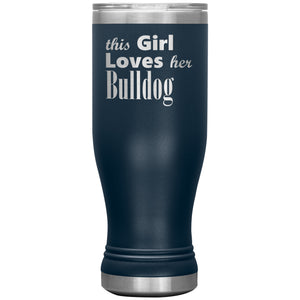Bulldog - 20oz BOHO Insulated Tumbler