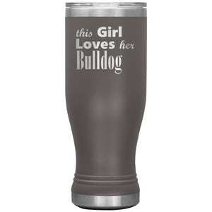 Bulldog - 20oz BOHO Insulated Tumbler