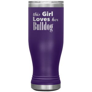 Bulldog - 20oz BOHO Insulated Tumbler