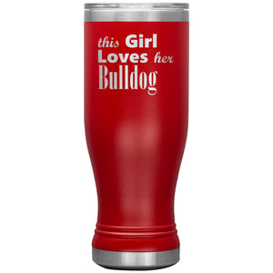Bulldog - 20oz BOHO Insulated Tumbler