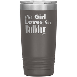 Bulldog - 20oz Insulated Tumbler