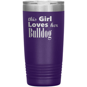 Bulldog - 20oz Insulated Tumbler