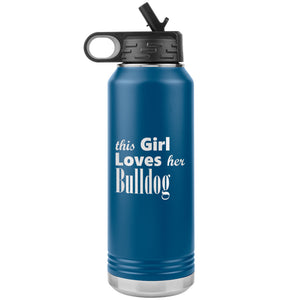 Bulldog - 32oz Insulated Water Bottle