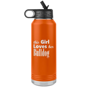 Bulldog - 32oz Insulated Water Bottle