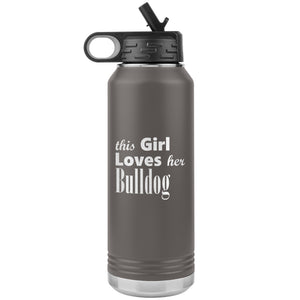 Bulldog - 32oz Insulated Water Bottle
