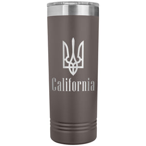 California - 22oz Insulated Skinny Tumbler