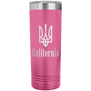 California - 22oz Insulated Skinny Tumbler