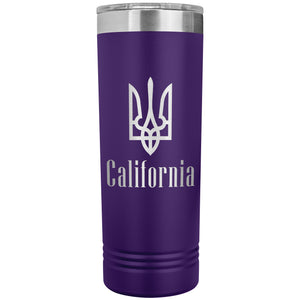 California - 22oz Insulated Skinny Tumbler