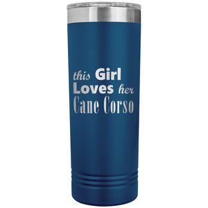 Cane Corso - 22oz Insulated Skinny Tumbler
