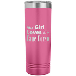 Cane Corso - 22oz Insulated Skinny Tumbler