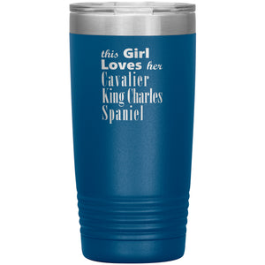 Cavalier King Charles Spaniel - 20oz Insulated Tumbler