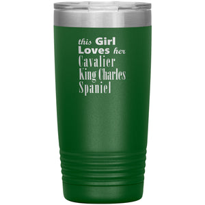 Cavalier King Charles Spaniel - 20oz Insulated Tumbler