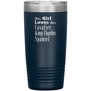 Cavalier King Charles Spaniel - 20oz Insulated Tumbler
