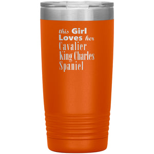 Cavalier King Charles Spaniel - 20oz Insulated Tumbler