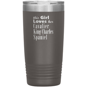 Cavalier King Charles Spaniel - 20oz Insulated Tumbler